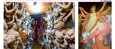 Where man creates god