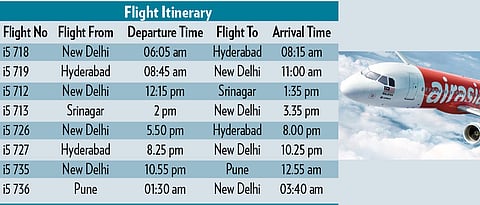 AirAsia to connect Pune to Delhi