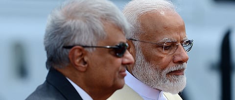 Sri Lanka a 'friend', Modi says after arriving from the Maldives