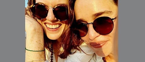 GoT stars Emilia Clarke, Rose Leslie on Indian adventure
