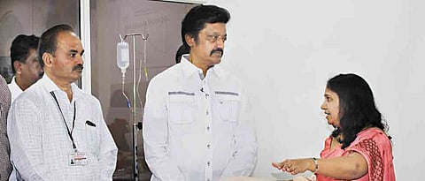 Medical simulation lab at BJGMC