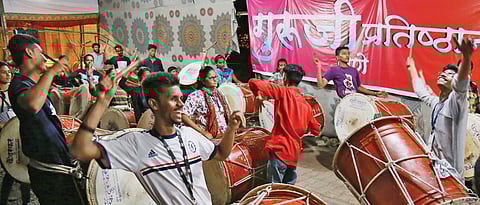 Pune’s dhol tasha pathaks struggle with time and space