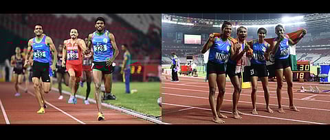 Johnson and women’s relay team light up GBK