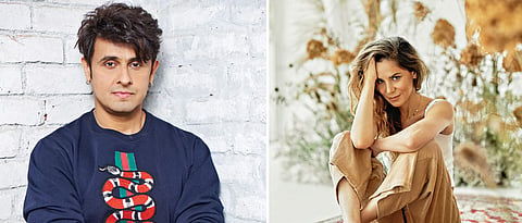 Sonu Nigam collaborates with Polish actress-singer Natalia Lesz