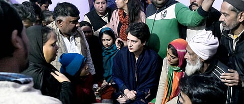 Anti-CAA protest: Priyanka makes unscheduled visit to Muzaffarnagar, Meerut; meets affected families