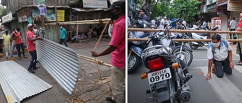 Coronavirus Pune: Police block roads 30 hours before lockdown; citizens angry over 'over-enthusiasm' of police
