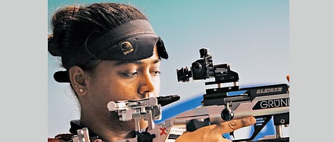 Lajja takes top spot in 50m rifle 3P in national trials