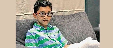 12-year-old innovator builds a prototype of ship to clean oceans