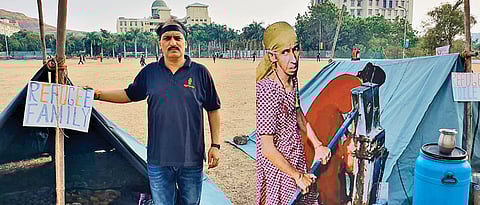 From homes to tents: Kashmiri Pandits showcase their plight