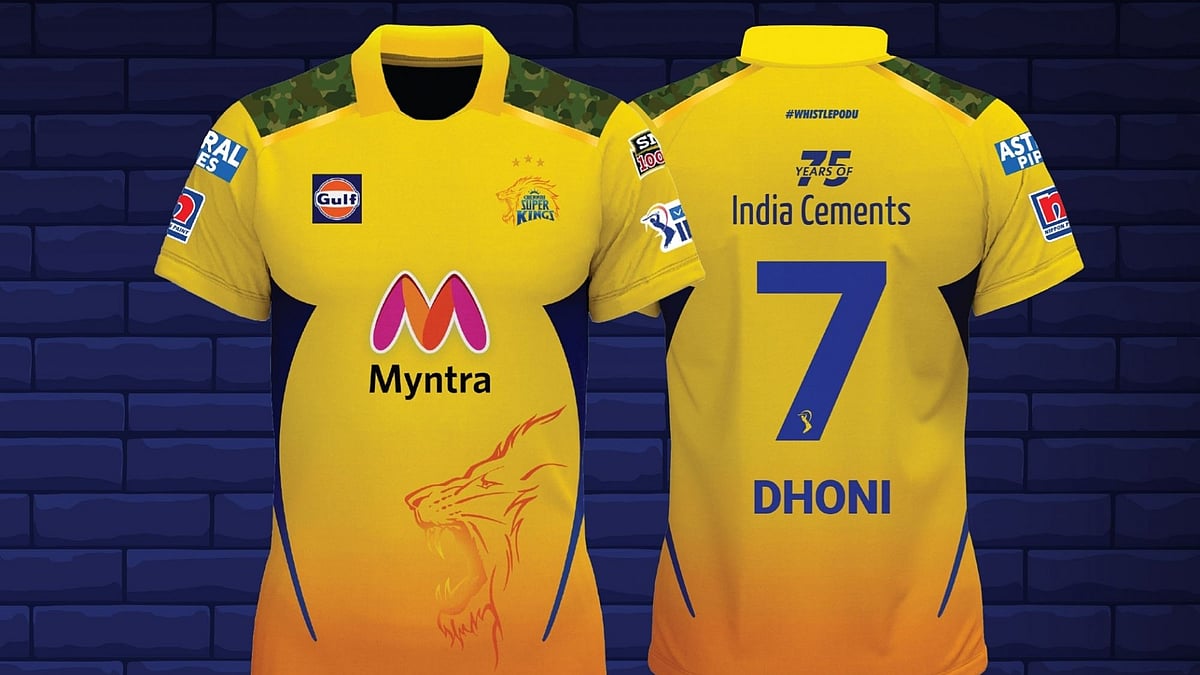 Chennai Super Kings Ipl 2021 New Jersey Ms Dhoni Csk Next