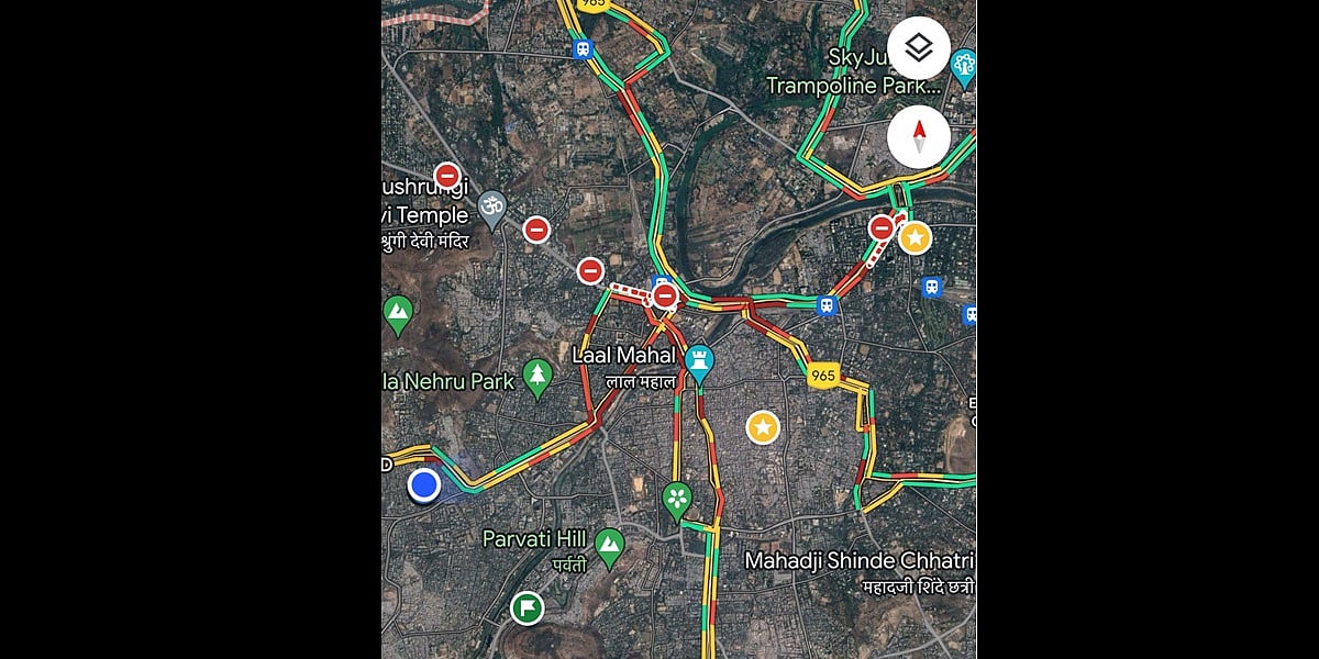 Bhide Bridge: Riverbed Road Closure Chokes Traffic in Deccan, Shaniwar ...
