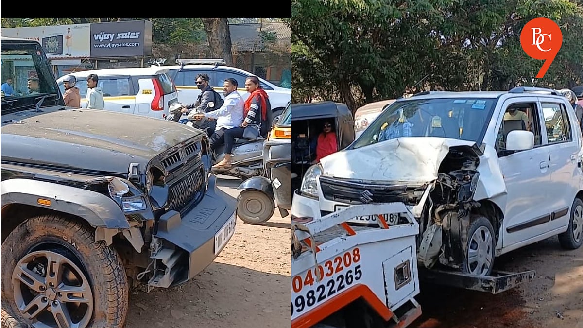 Drunk Driver Crashes Into Two Vehicles on Pune Airport Road
