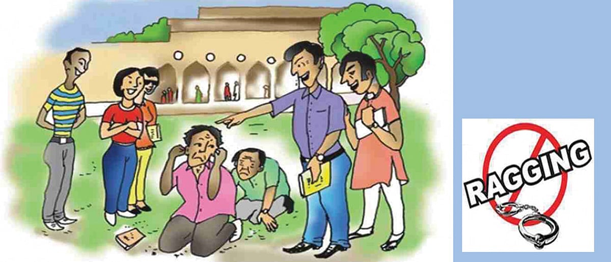 4 students held for ragging