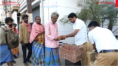 Tamil Nadu Entrepreneur Provides 100 Meals Daily to Support Community