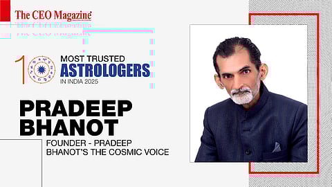 Pradeep Bhanot - Founder - Pradeep Bhanot’s The Cosmic Voice