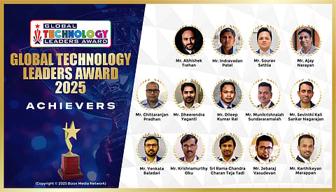 Bizox Media Network organized “Global Technology Leaders Awards 2025” (1st Edition) felicitated Awards to Individuals from INDIA, USA , UAE & Others