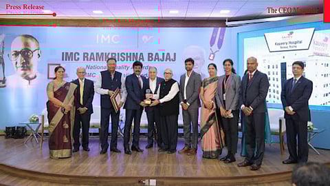 Wins the Prestigious IMC Ramkrishna Bajaj National Quality Award 2024