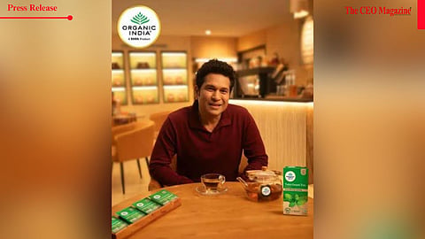 The pioneer of Organic in India, Organic India, joins hands with the legend of India and a global icon, Sachin Tendulkar
