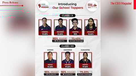 ODM Educational Group Sets New Benchmark with Exceptional CBSE Class 10 & 12 Results 2025