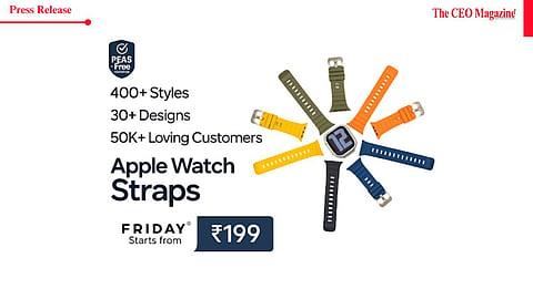Premium FKM Apple Watch Straps Now in India. PFAS-Free, Built to Last | FridayStyle.in
