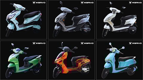 Warivo Motors Powers Ahead with 6 New Electric Scooters