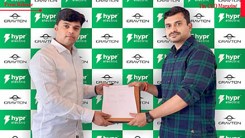 Parshuram Paka , Founder Gravton Motors and Talluri Sai Rahul, CEO Hypr Electric
