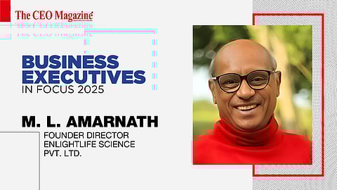 M. L. AMARNATH -&nbsp;Founder Director - Enlightlife Science Pvt. Ltd.