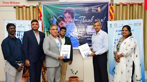 MoU formally signed and exchanged between Capt. Gaurav Bhatia, Director, BW LPG India, and Mr. Balaji Munjurpet, CFO, The Akshaya Patra Foundation