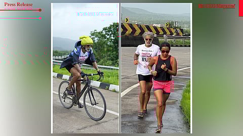 Milind Soman Crosses 222 Kms in The Fit Indian Run from Mumbai to Goa, Reaches Chiplun on Day 2 Amidst Picturesque Konkan Rains