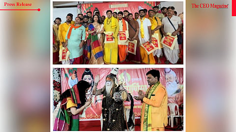 Mahamandaleshwar Kailash Puri Graces Guru Purnima Celebration Organized by BJP Former Corporator Neela Soans