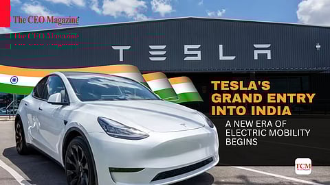 Tesla's Grand Entry into India: A New Era of Electric Mobility Begins
