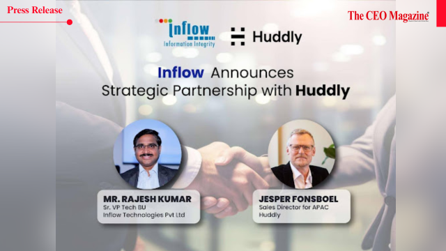 Inflow Announces Strategic Partnership with Huddly