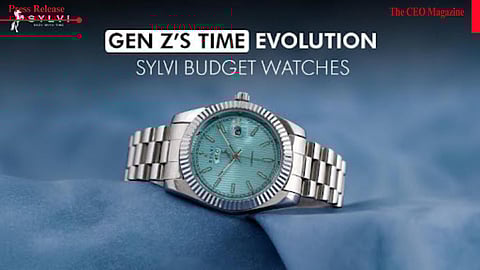 Sylvi Brings Affordable Luxury Watches for Gen Z, Blending Style, Functionality, and Indian Pride