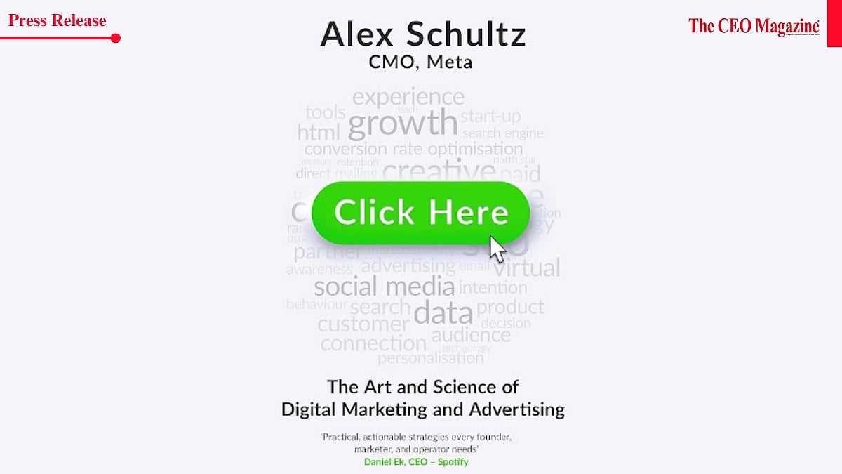 Meta CMO Alex Schultz Launches New Book ‘Click Here’