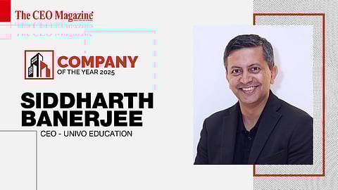 Siddharth Banerjee -&nbsp;CEO - UNIVO Education 