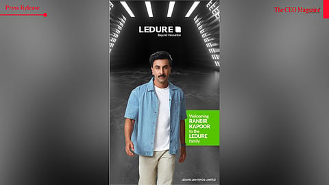 Ledure Signs Ranbir Kapoor as the Brand Ambassador to Strengthen National Presence