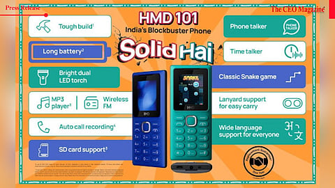 HMD Doubles Down on Affordable Featurephones Segment, Launches HMD 100 & HMD 101 to Capture Volume Leadership Crown