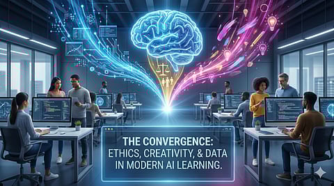 How Ethics, Creativity, and Data Are Converging Inside Modern AI Learning Spaces