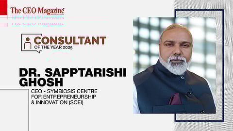 Dr. Sapptarishi Ghosh - CEO - Symbiosis Centre for Entrepreneurship &amp; Innovation (SCEI) 