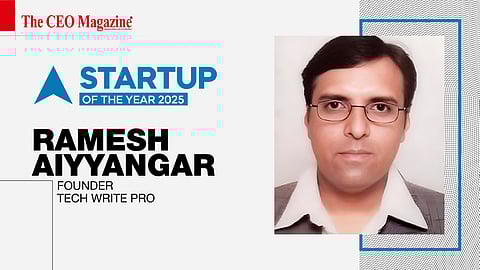 Ramesh Aiyyangar - Founder - Tech Write Pro