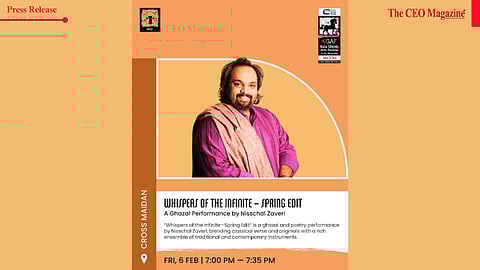Nisschal Zaveri to Present 'Whispers of the Infinite - Spring Edit' at Kala Ghoda Arts Festival 2026 Alongside Usha Uthup and Ricky Kej | 6th February