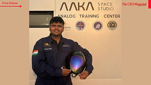 17-year-old Aditya Pandya becomes India’s youngest male analog astronaut after completing AAKA Space’s lunar habitat mission.