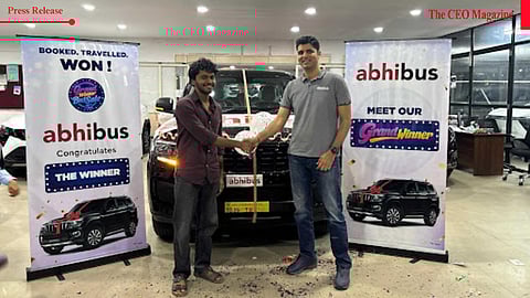 AbhiBus Rewards Grand Winter Bus Sale Winner with a Premium SUV