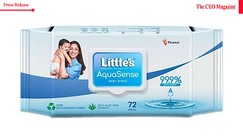 Piramal Pharma Limited’s Consumer Healthcare launches Little’s AquaSense Baby Wipes - 99.9% Water