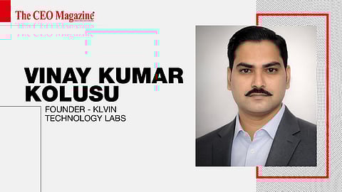 Vinay Kumar Kolusu -&nbsp;Founder - KLVIN Technology Labs