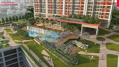 the project will offer 283 units comprising 2 &amp; 3 bed residences