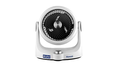 Stay Cool and Save Energy with KENT's Kühl Hawaii Desktop Swing Fan