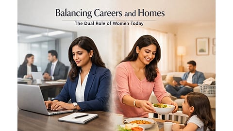 Balancing Careers and Homes: The Dual Role of Women Today