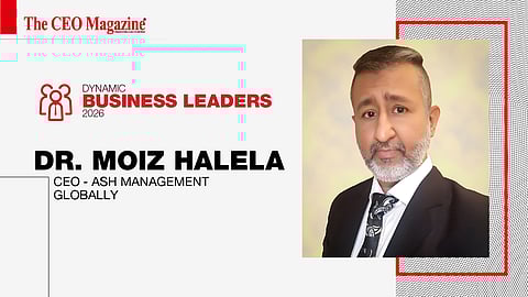 Dr. Moiz Halela - CEO - Ash Management Globally