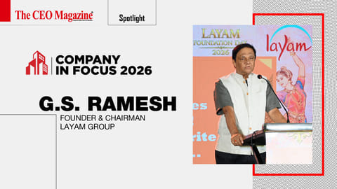 G.S. Ramesh - Founder &amp; Chairman Layam Group